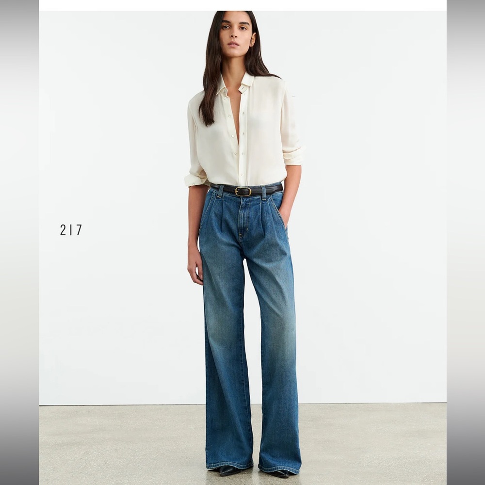 Nili Lotan Flora Jeans sz 28 classic wash